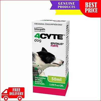 4cyte Canine Epiitalis Forte Joint Support Gel For Dog 50ml Joint Care • $50.96