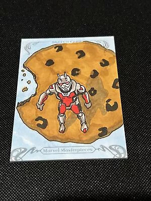 2018 Marvel Masterpieces Sketch - Antman !!! True 1/1 Artist Mike Seale • $187.30