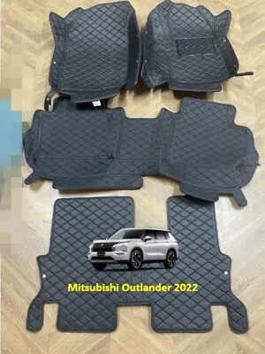 $195 • Buy Fit For Mitsubishi Outlander 2022-current 3 Rows Waterproof Full Coverage Mats