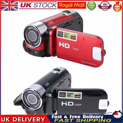 Digital Video Camera Full HD 1080P 32GB 16x Zoom Mini Camcorder DV Camera • £23.74