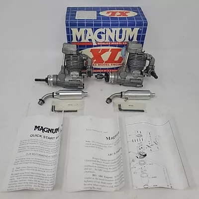 (2) Magnum 61 XL RC Model Airplane Engine Lot • $264.95