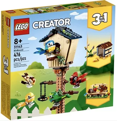 LEGO CREATOR 31143 3-in-1 Birdhouse BRAND NEW SEALED MINT CONDITION • $79.95