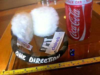£5.93 • Buy Ear Muffs 1D One Direction Official Original Claire's Accessories £10 RRP