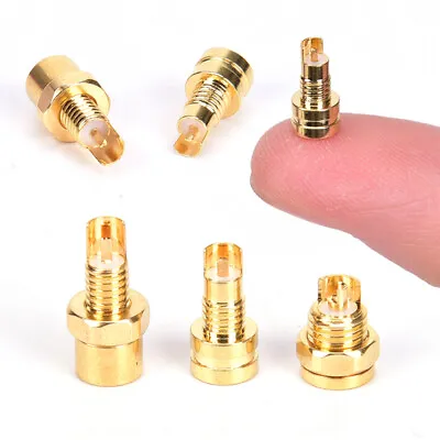 1pc MMCX Female Solder Wire Connector PCB Mount Pin IE800 DIY Audio Plug Ad'mj • $1.18