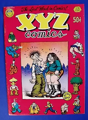 XYZ Comics Robert Crumb Underground.  1st Print.   VFN- • £42