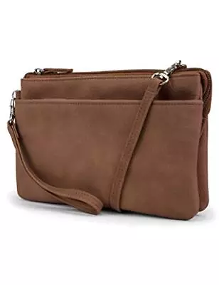  Brady RFID Wallet Purse Cell Phone Crossbody Bag For Women Brown Sugar • $56.70