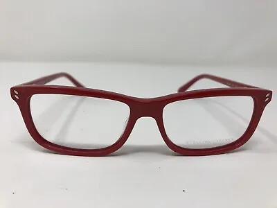 Stella McCartney Eyeglasses Frame SK0044O 004 49-14-130 Red Full Rim MM78 • $28.12