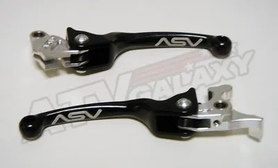 ASV F3 Black Replacement Brake+Clutch Levers Kit Yamaha YFZ450R YFZ 2009+ • $149.95