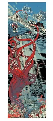 MONDO 20000 Leagues Under The Sea - Martin Ansin 12x36 - Hand Numbered Print • $275