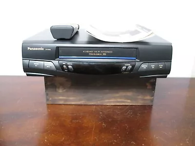 Panasonic PV-9450 VCR 4 Head Blueline Omnivision With Remote And Manual Tested • $69.99