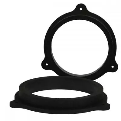£19.46 • Buy MDF Front Door 165mm 6.5  Speaker Adaptors Rings Spacers Collars For Renault