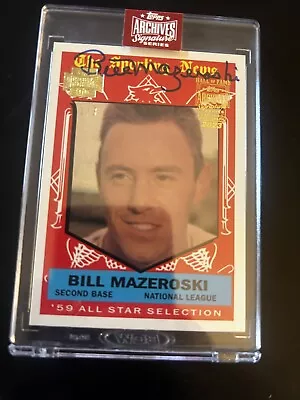 2023 Topps Archives Signature Series Bill Mazeroski Auto #1/3 Pittsburgh Pirates • $3.25