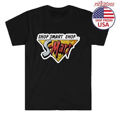 S-Mart Shop Smart Logo Army Of Darkness Men's Black T-Shirt Size S To 5XL • $17.45
