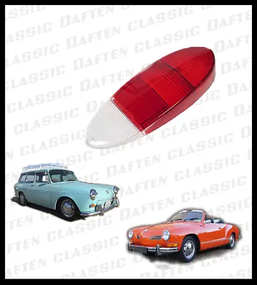 1970-73 VW Squareback Fastback Red Tail Light Lens Volkswagen Type 3 311945223R • $48