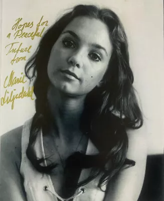 MARIE LILJEDAHL SIGNED 8x10 PHOTO BEAUTIFUL ACTRESS AUTOGRAPH AUTHENTIC COA • $42.50