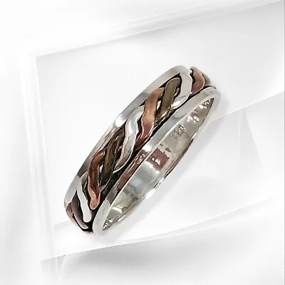 Sterling Silver Men's Band Ring *Spinner Band Ring *Genuine 925 Sterling Silver  • £31.10