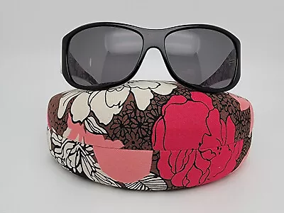 Vera Bradley Holly 023 Purple Punch Black Frame Grey Lens Sunglasses W Case 60mm • $19.99