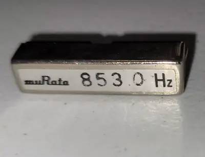 Murata 853Hz Audio Filter EFM-R Quartz Filter • $0.72