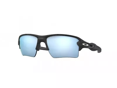 Brand New Oakley Sunglasses OO9188 FLAK 2.0 XL 9188G3 Black Blue • $197.77