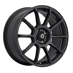 17x7.5 Konig 41B Runlite Matte Black Wheels 4x100 (45mm) Set Of 4 • $917.52