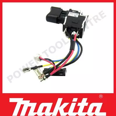 Genuine Makita 650724-4 Switch For DHP448 DHP458 DDF458 DDF448 BHP448 BHP458 • £30.99