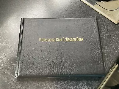 Coin Holder Professional Coin Collection Book Holder For Collecting Coins [1] • £3.95