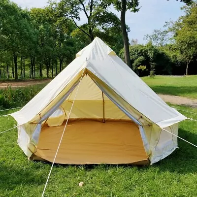 Outdoor Camping 3M Oxford Bell Tent Yurt Tent Without Center Pole For 2 Persons • $498