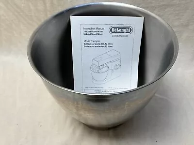 Delonghi 7 Quart Mixer Bowl Compatiable With Cuinart Mixer. Stainless Steel • $30