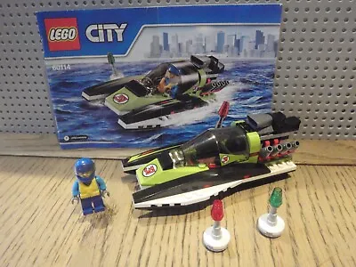 £5 • Buy Lego City 60114 Race Boat (Complete)