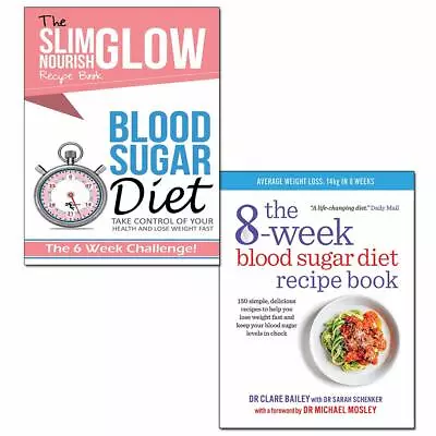 Blood Sugar Diet 8-Week Blood Sugar Diet 2 Books Collection Set Paperback NEW  • £18.49