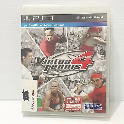 $9.19 • Buy Virtua Tennis 4 - Sony PS3 - Tested & Working - Free Postage