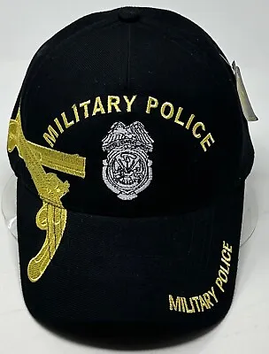 Military Police Black Hat Snapback Trucker Cap Adult See Pictures • $9.99