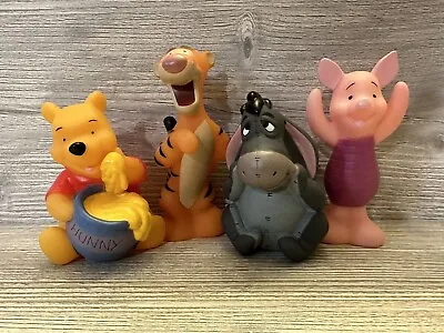 Vintage Disney Winnie The Pooh Classic Bath Toys Lot Of 4 • $18.99