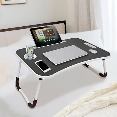 Portable Lap Desk Bed Tray Table Notebook Stand Reading Holder Couch Table • $35.95