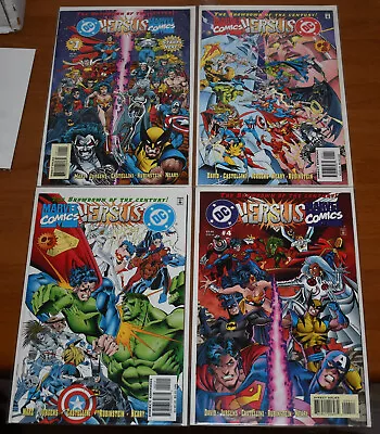 DC Versus Marvel #1-4 Complete Set Avengers Vs Justice League 1996 (NM) • $39.99