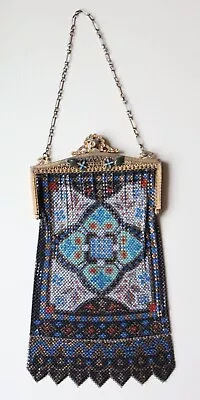 Stunning Vintage Mandalian Mesh Purse • $199