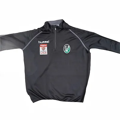 £9.54 • Buy Hummel Black Green Bundes Liga Trackjacket Size Mens Medium