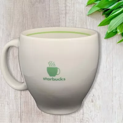 Vintage STARBUCKS 2003 White Ceramic Barista Mug • $15