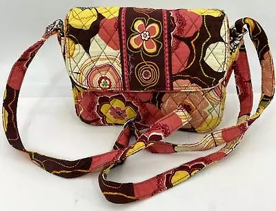 Vera Bradley Buttercup Women's Multicolor Adjustable Strap Crossbody Purse Bag • $30.98