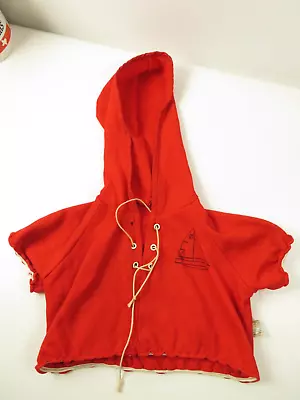 1965 Original Snoopy's Doll Outfit Vintage Snoopy Hoodie Peanuts Snoopy Doll • $7.44