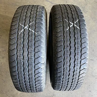 255/70R18 - 2 Used Tyres BRIDGESTONE DUELER H/T 840 : $80.00 • $80