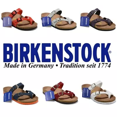 Birkenstock Mayari Birko-Flor Casual Sandals Unisex Regular EU Shoe Size 35-43 • $68.28