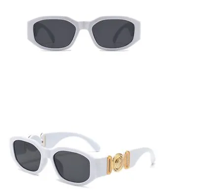 Hip Hop Shades Men Sunglasses Square Gold Black Lens Rapper Quevo Migos Elegant • $10.99