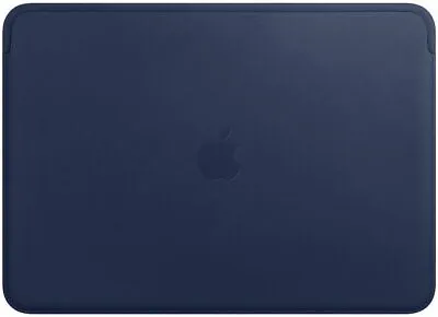 Apple Leather Sleeve For 13-inch MacBook Air /MacBook Pro - Midnight Blue • $41.64