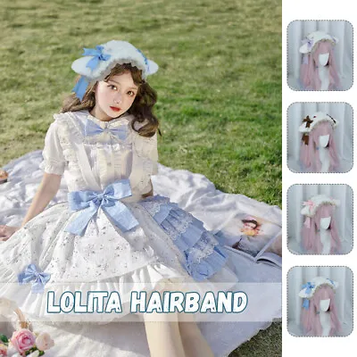 Sheep Ears Headband Kawaii Lolita Accessories Cosplay Hair Hoop JK Girl Hairpins • $10.96