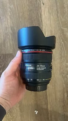 Canon EF 24-70mm F/4 L IS USM Lens • $74