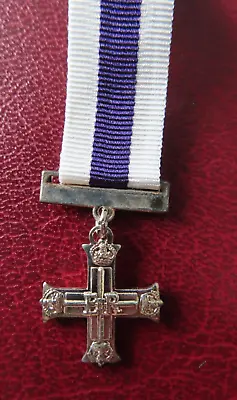 QEII MC Military Cross Danbury Mint Military Miniature Medal - Ref A53 • £4.99