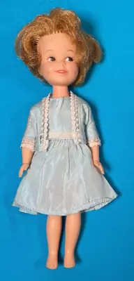 Vintage Penny Brite Doll - 8 1/2 - 1963 Deluxe Reading W/blue Dress • $12.79