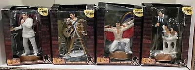 NEW LOT OF 4 ELVIS PRESLEY ELVIS IS CHRISTMAS ORNAMENTS 07 TREVCO Collectible • $39.95
