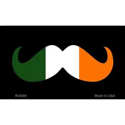 Irish Mustache Novelty Metal Magnet M-6888 • $8.99